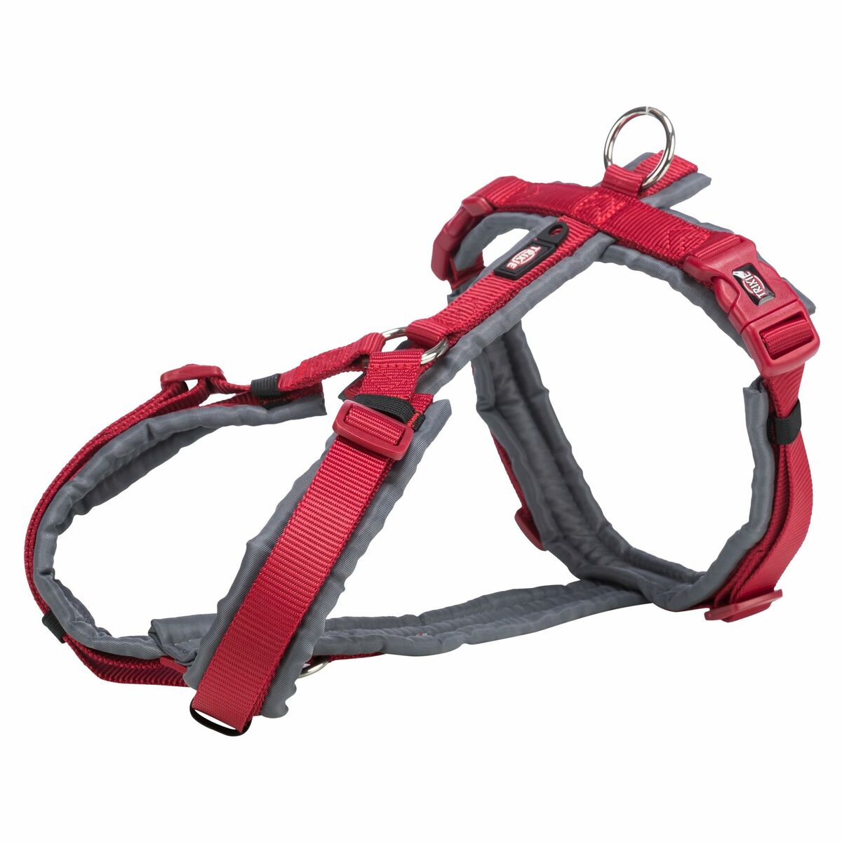 Dog Harness Trixie Premium Trekking Red Graphite XS/S Dog Harness Trixie Premium Trekking Red Graphite XS/S