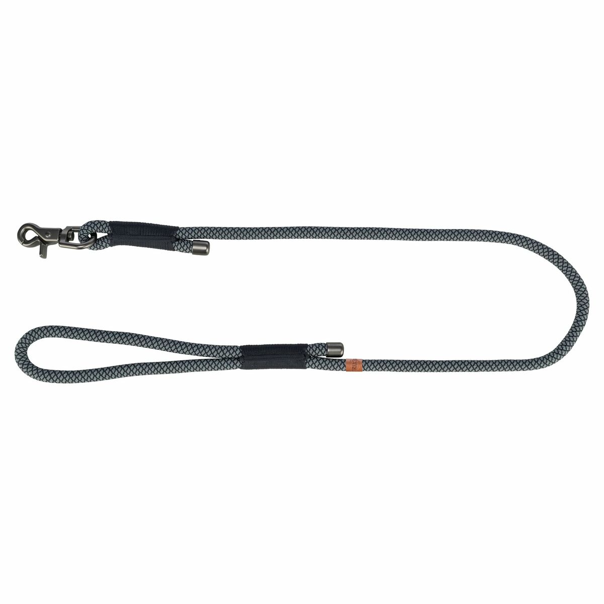 Dog Lead Trixie Soft Rope Black Grey 1 m L/XL Dog Lead Trixie Soft Rope Black Grey 1 m L/XL