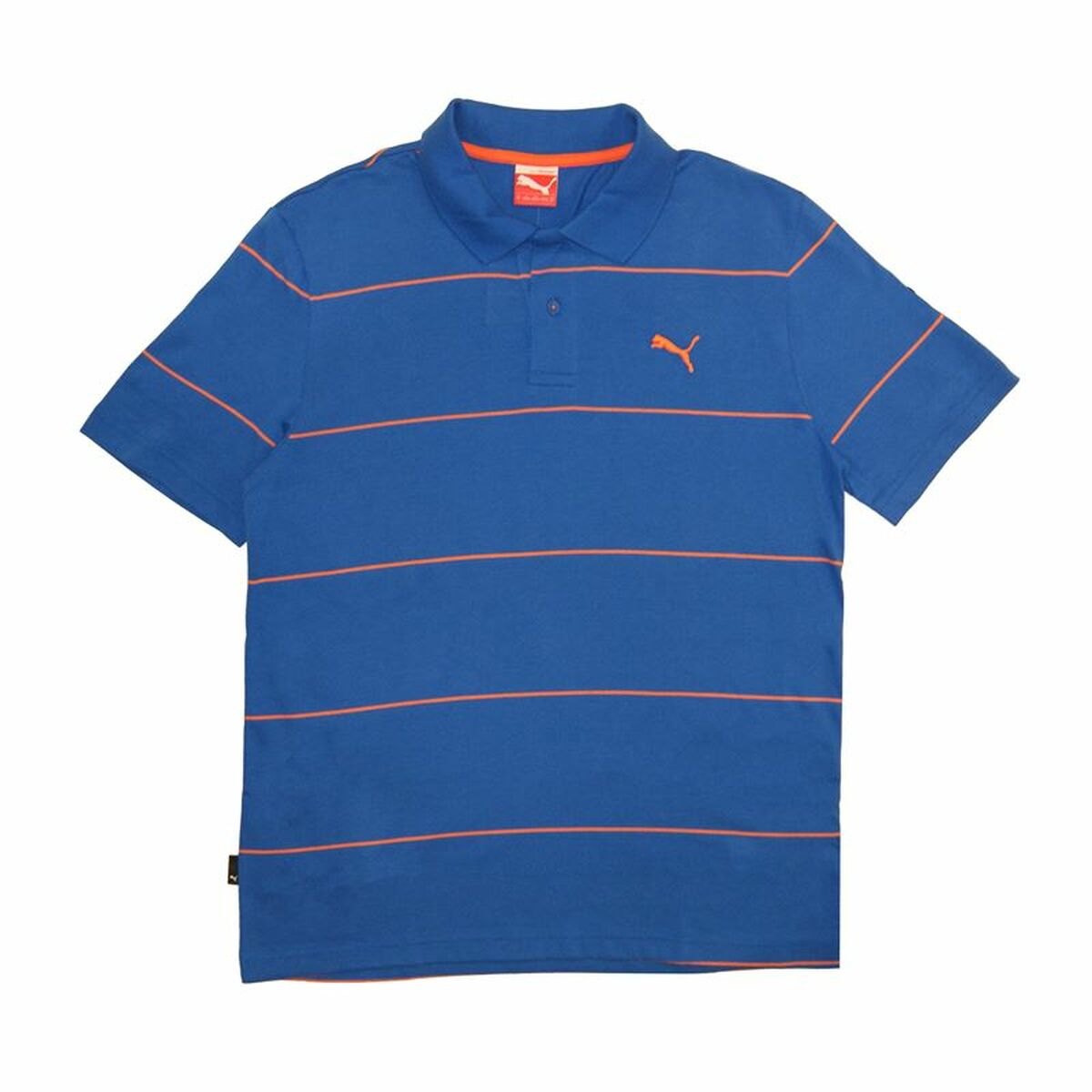 Men’s Short Sleeve Polo Shirt Puma Jacquard Blue Men’s Short Sleeve Polo Shirt Puma Jacquard Blue