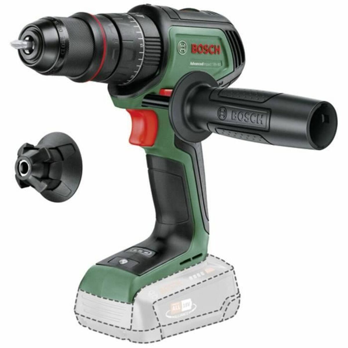 Electric screwdriver BOSCH AdvancedImpact 18V-80 Quicksnap 18V
