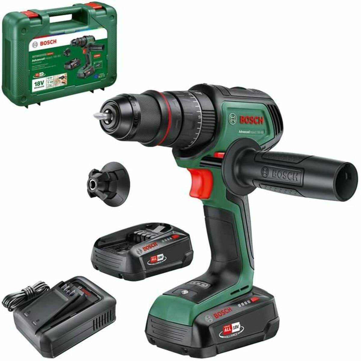 Screwdriver BOSCH AdvancedImpact – 18V-80 18V