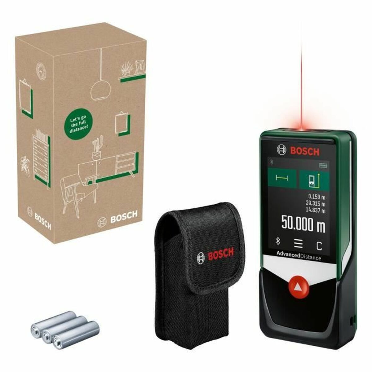 Telemeter BOSCH AdvancedDistance 50 C 50 m