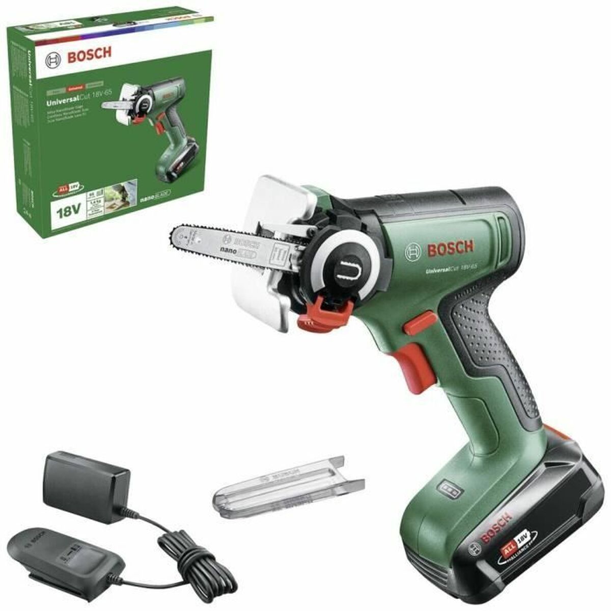 Jigsaw BOSCH UniversalCut 18V-65 Nanoblade 18 V 65 mm Jigsaw BOSCH UniversalCut 18V-65 Nanoblade 18 V 65 mm