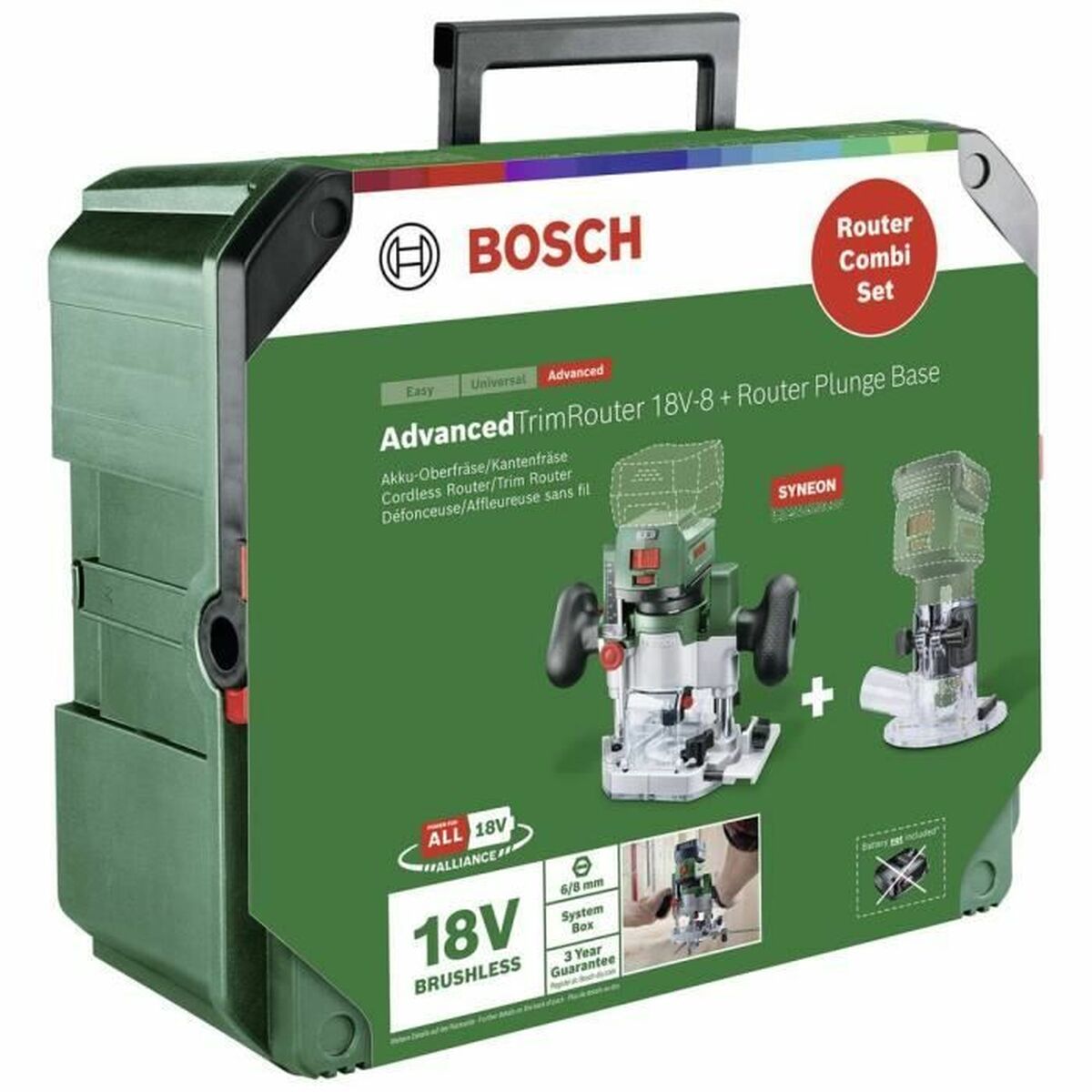 Electric Trimer BOSCH AdvancedTrimRouter 18V-8 18 V Electric Trimer BOSCH AdvancedTrimRouter 18V-8 18 V
