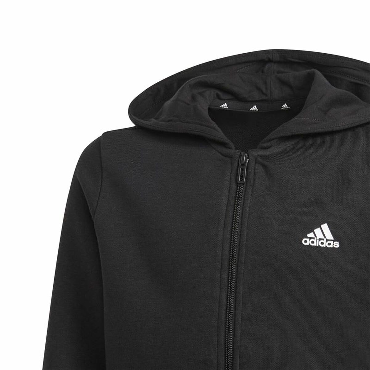 Children’s Sports Jacket Adidas Essentials  Black