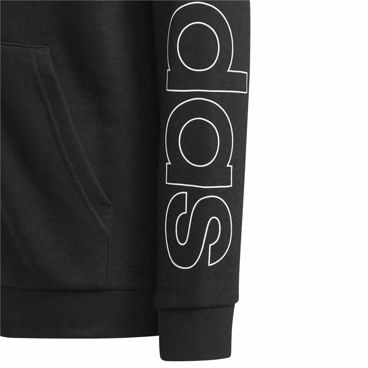 Children’s Sports Jacket Adidas Essentials  Black