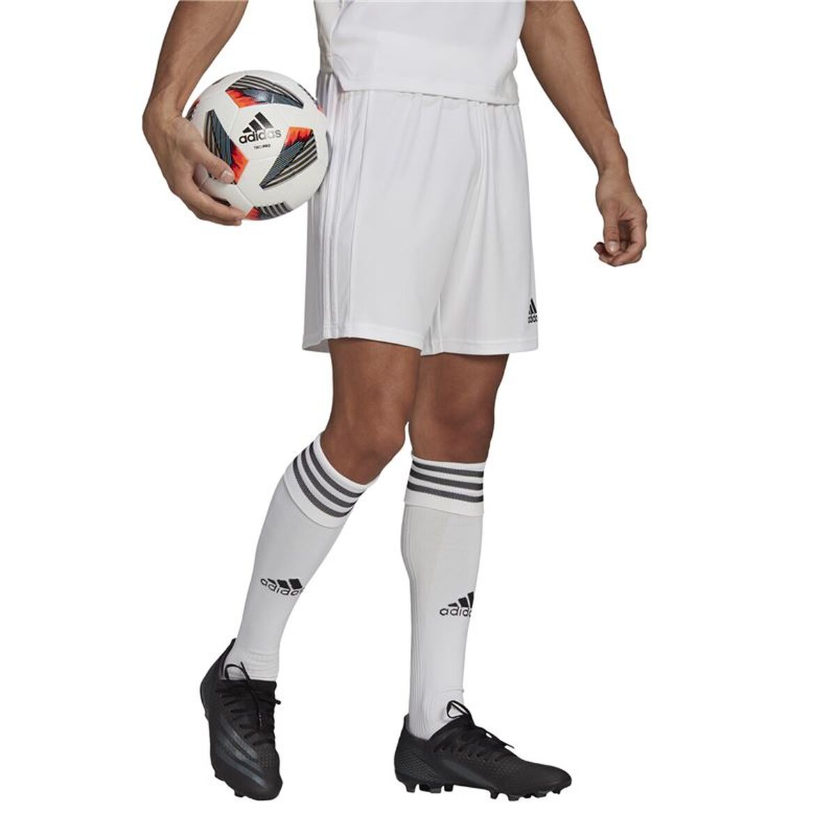 Football Training Trousers for Adults Adidas Squad 21 White