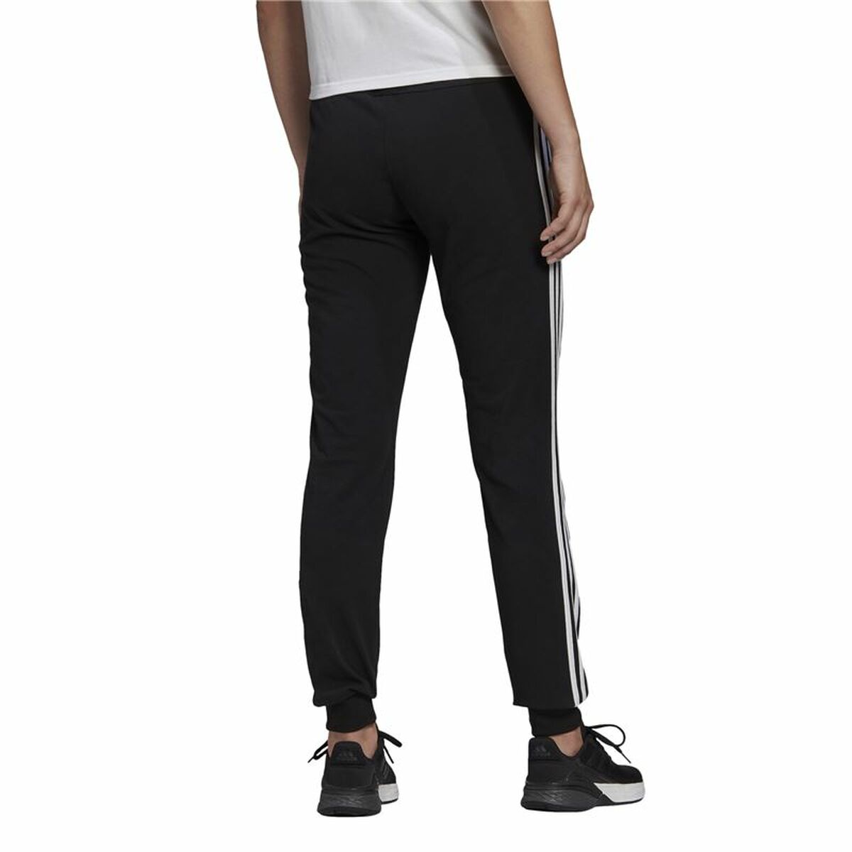 Long Sports Trousers Adidas 	3S Sj C Pt Black Lady