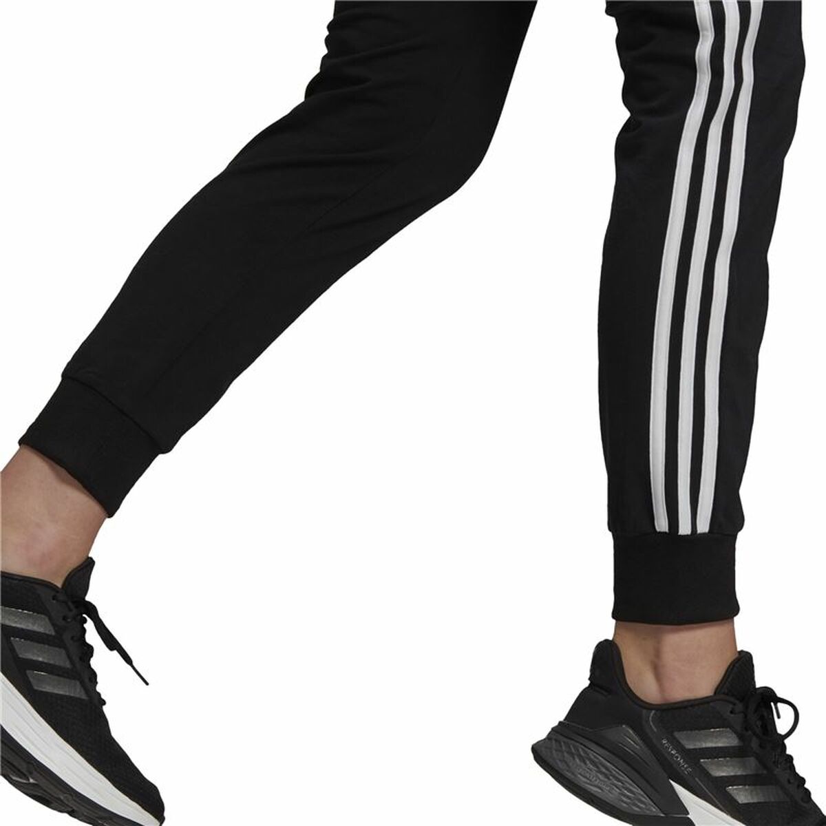 Long Sports Trousers Adidas 	3S Sj C Pt Black Lady