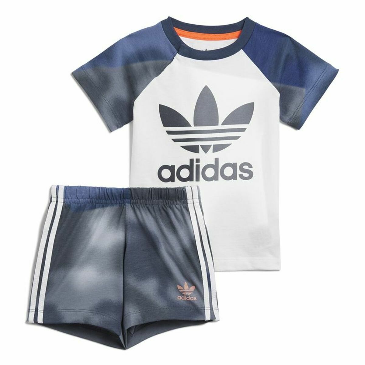 Children’s Sports Outfit Adidas Camouflage Print White Children’s Sports Outfit Adidas Camouflage Print White