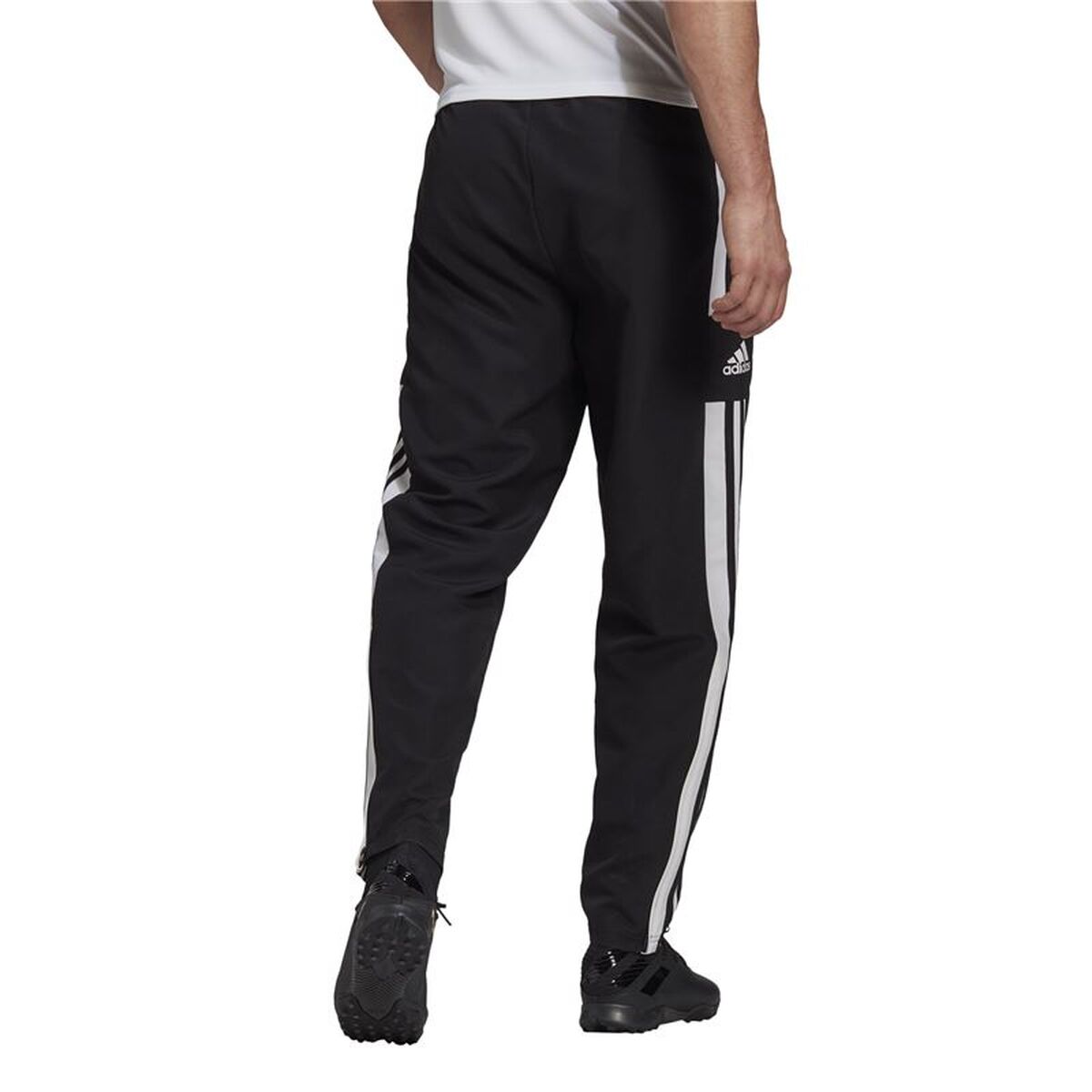 Football Training Trousers for Adults Adidas Sq21 Black Men