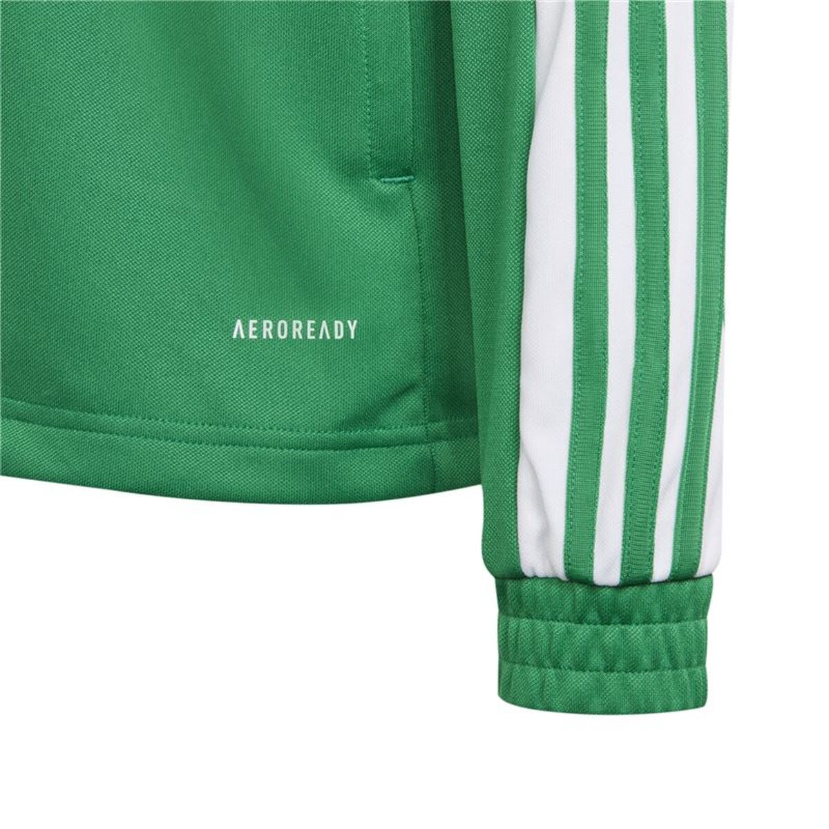 Children’s Sports Jacket Adidas Sq21 Tr Y Green Football