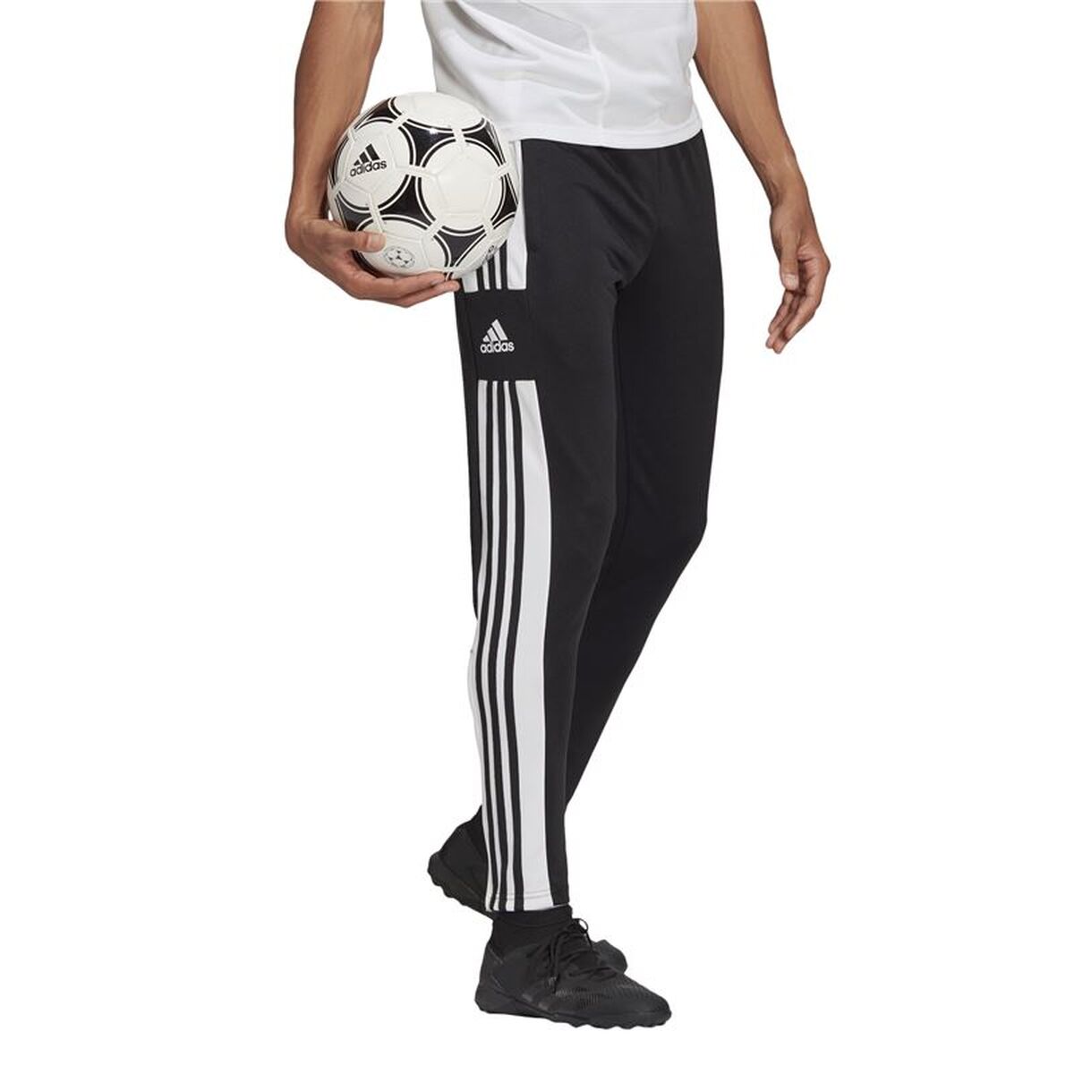 Football Training Trousers for Adults Adidas Sq21 Tr Black Men