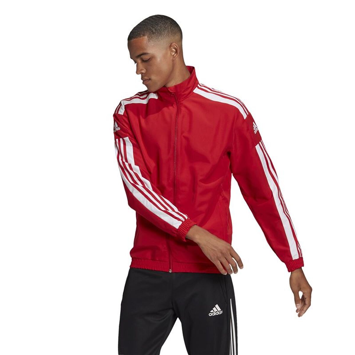 Men’s Sports Jacket Adidas Sq21 Red Football