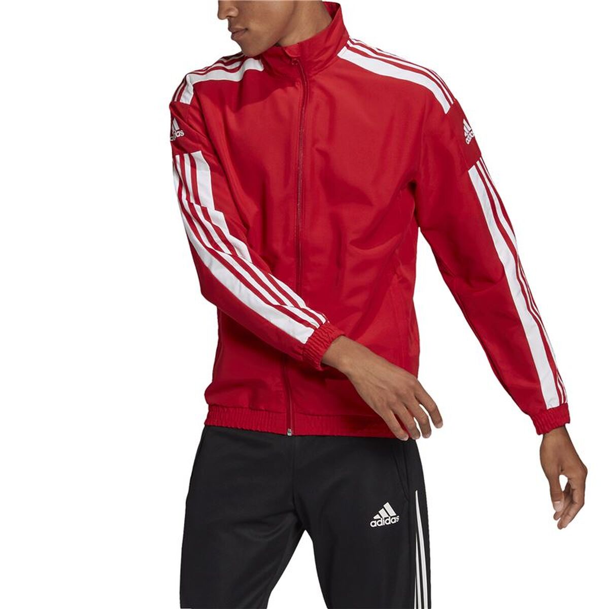 Men’s Sports Jacket Adidas Sq21 Red Football