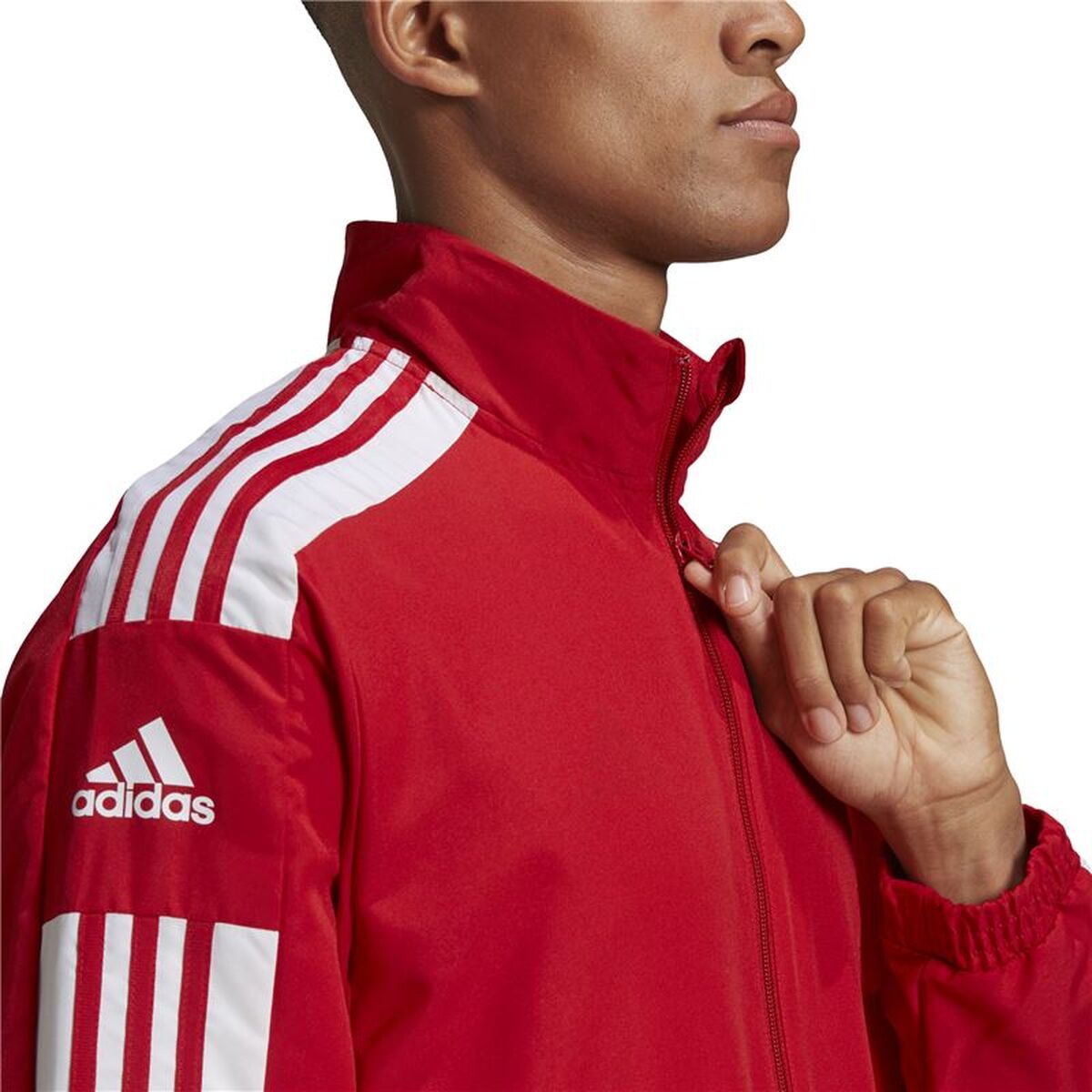 Men’s Sports Jacket Adidas Sq21 Red Football