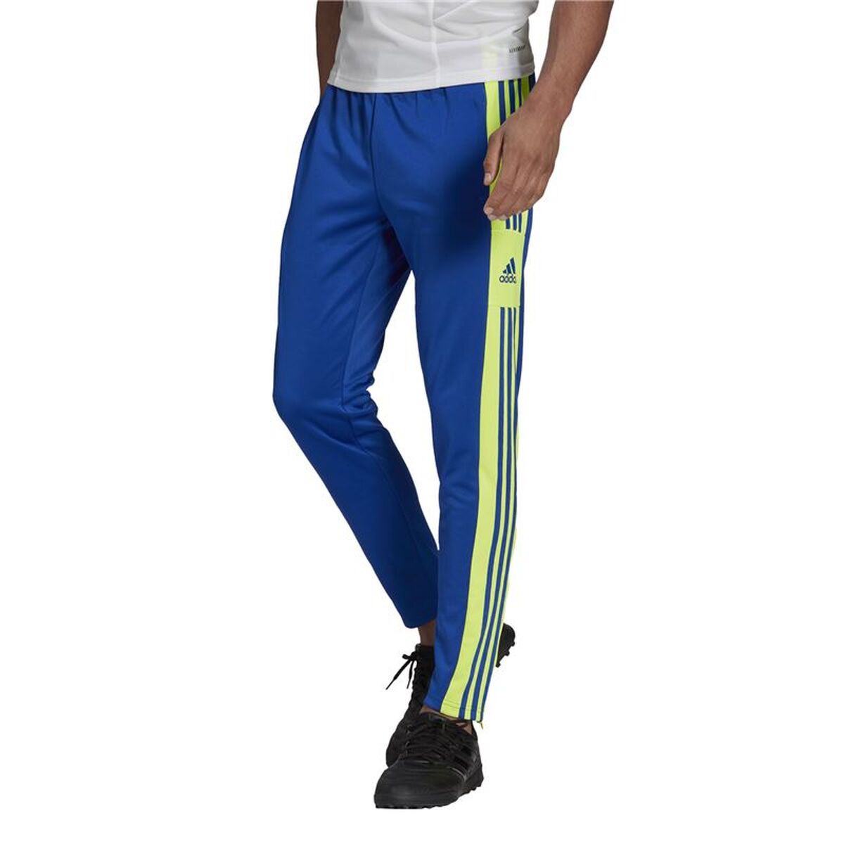 Football Training Trousers for Adults Adidas Squadra 21 Blue Men
