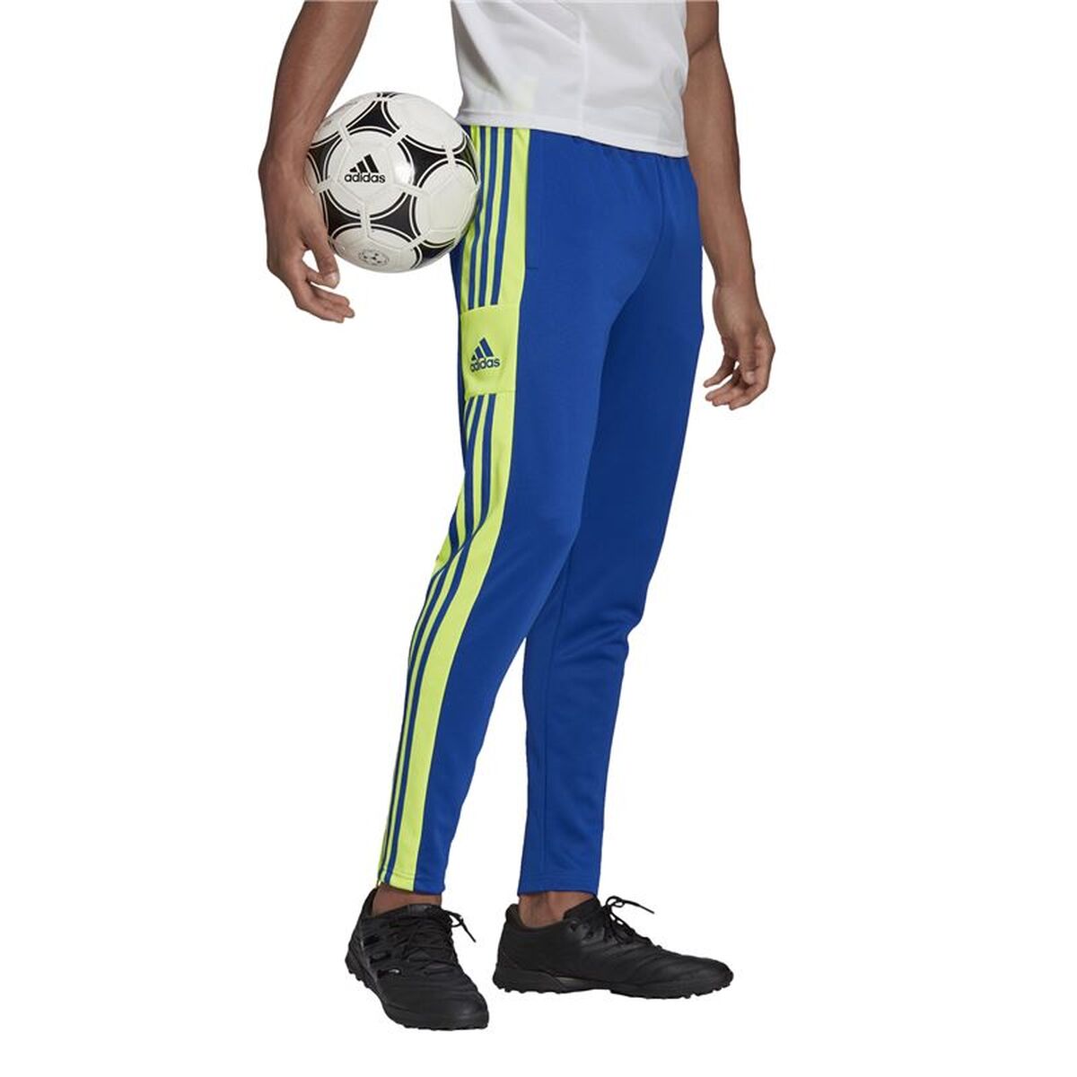 Football Training Trousers for Adults Adidas Squadra 21 Blue Men