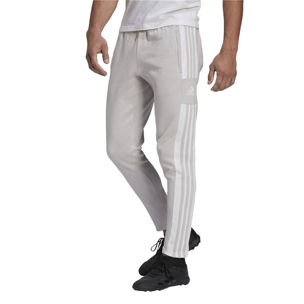 Long Sports Trousers Adidas Sq21 Sw Light grey Men