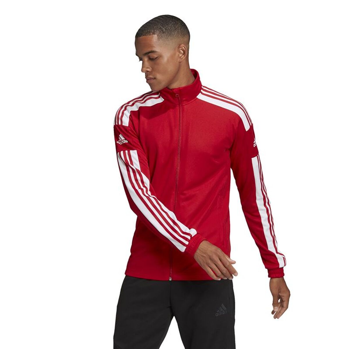 Men’s Sports Jacket Adidas Sq21 Tr Red Football