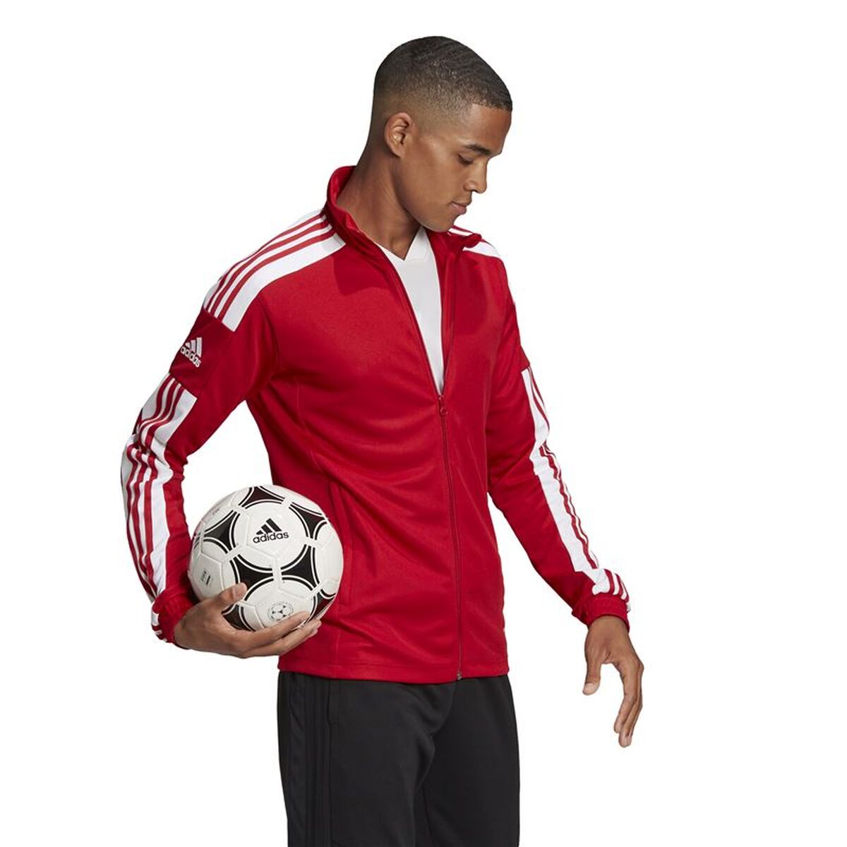 Men’s Sports Jacket Adidas Sq21 Tr Red Football