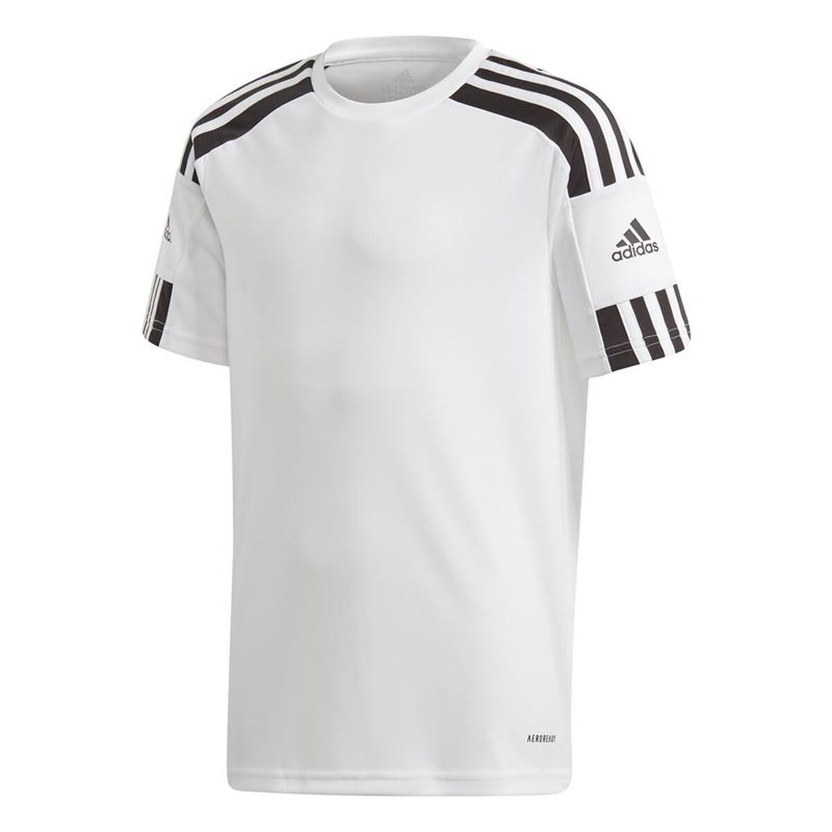 Children’s Short Sleeved Football Shirt Adidas Squad 21 White