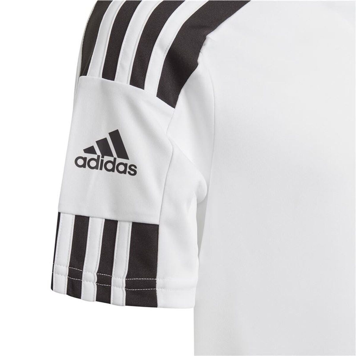 Children’s Short Sleeved Football Shirt Adidas Squad 21 White