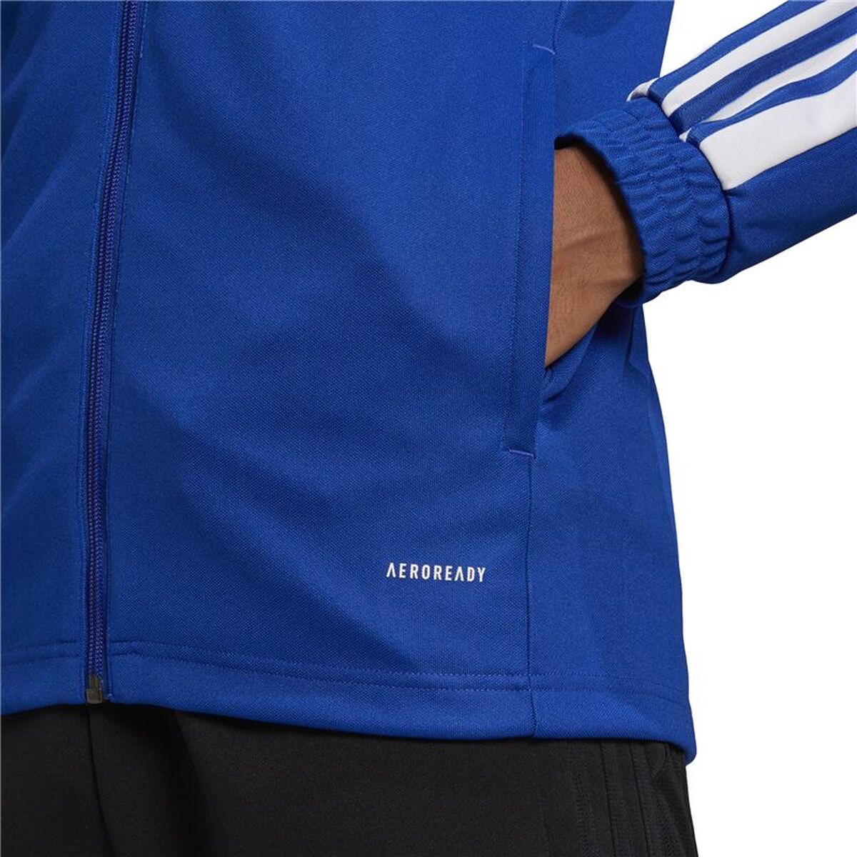 Men’s Sports Jacket Adidas Sq21 Tr Blue Football