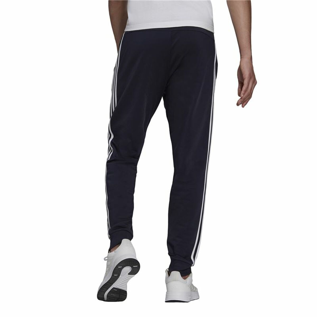 Adult’s Tracksuit Bottoms Adidas 3S Jog Tp Tri Dark blue