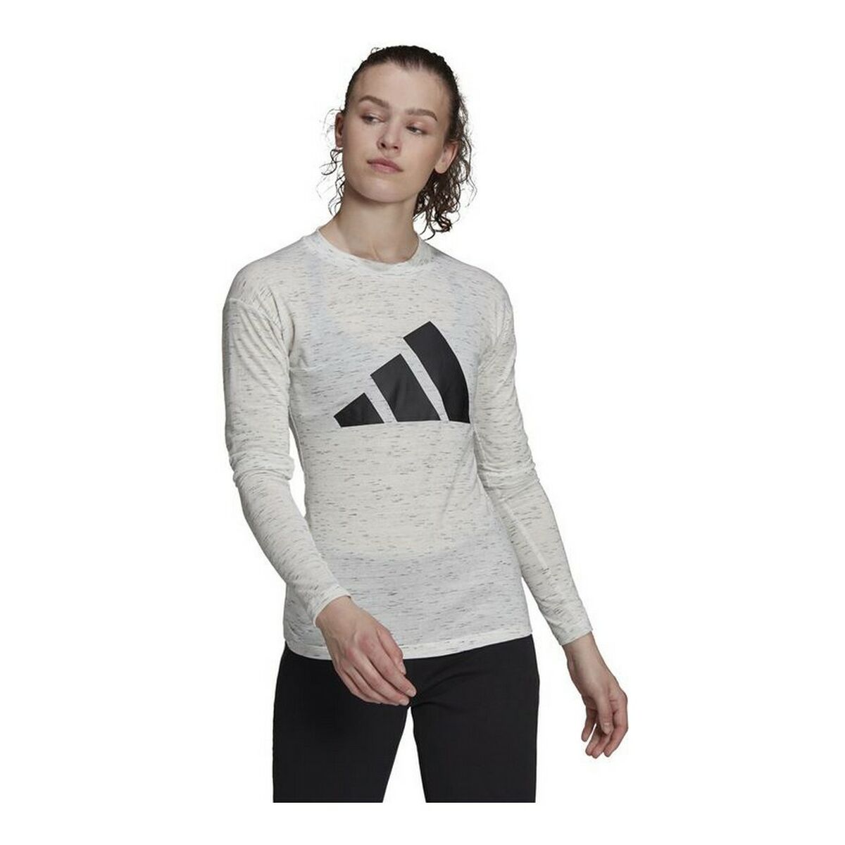 Women’s long sleeve T-shirt Adidas Icons Winners 2.0 White
