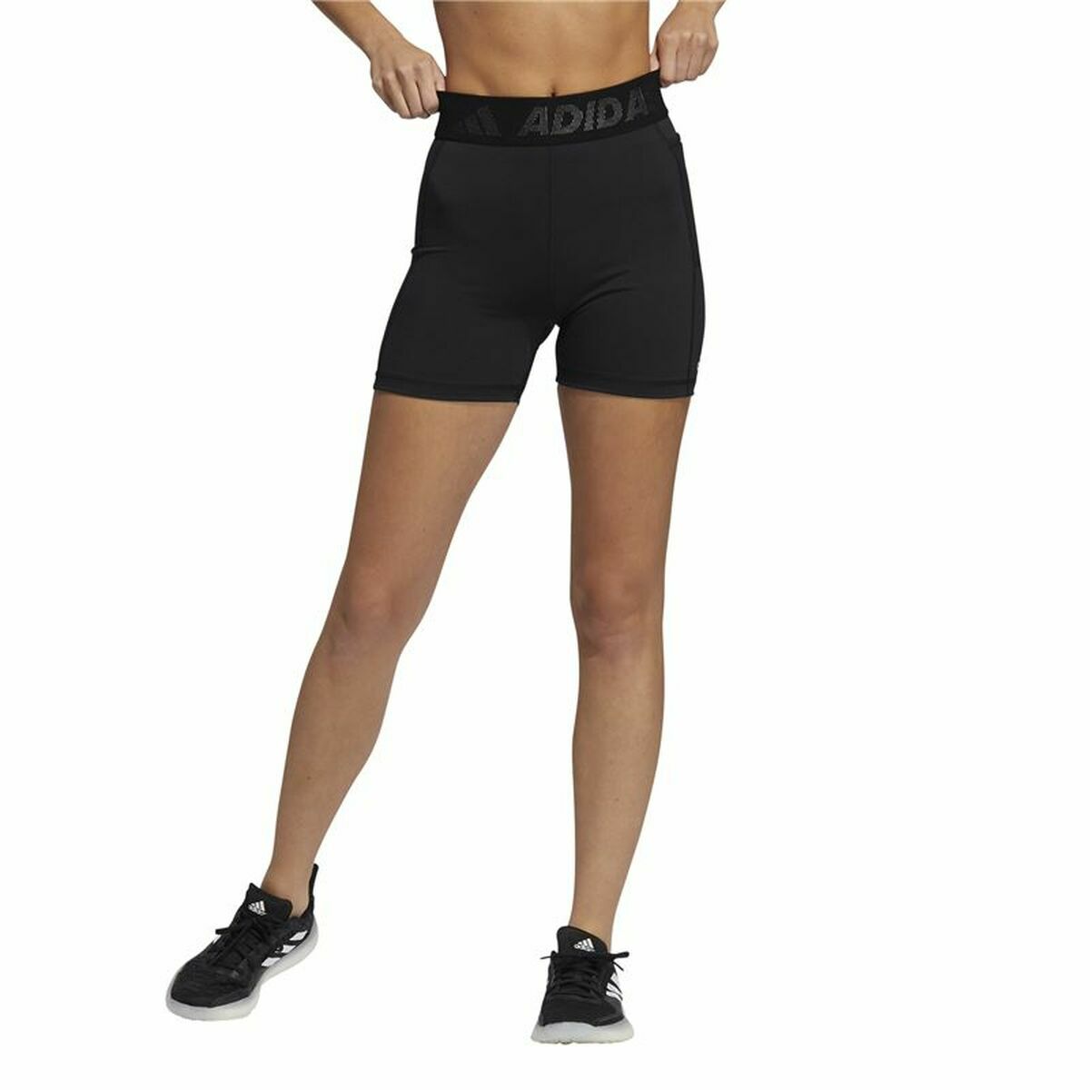 Sport leggings for Women Adidas Techfit Badge os Sport 3″ Black