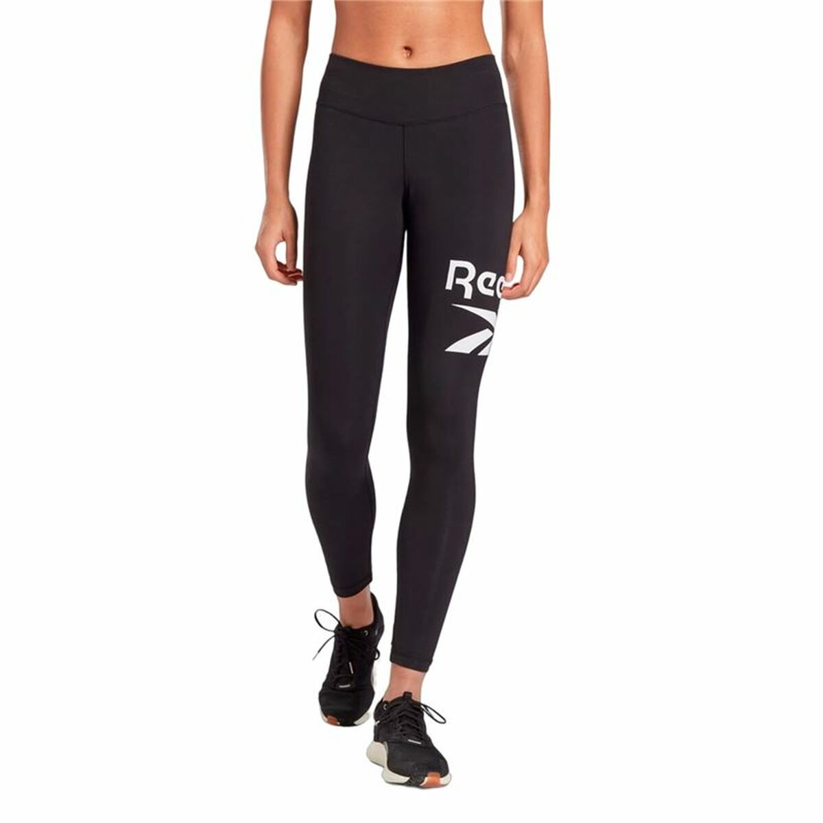 Sport leggings for Women Reebok Identity Bl Cotton Black Sport leggings for Women Reebok Identity Bl Cotton Black