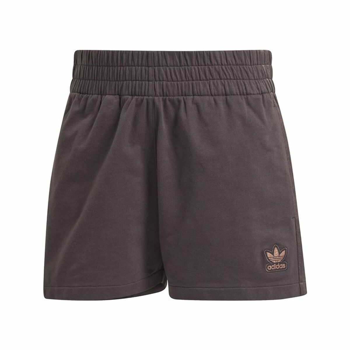 Sports Shorts for Women Adidas Originals 3 stripes Brown Sports Shorts for Women Adidas Originals 3 stripes Brown