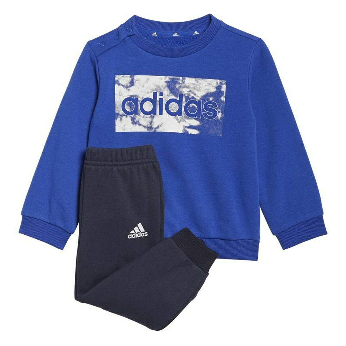 Children’s Sports Outfit Adidas Essentials Bold  Blue