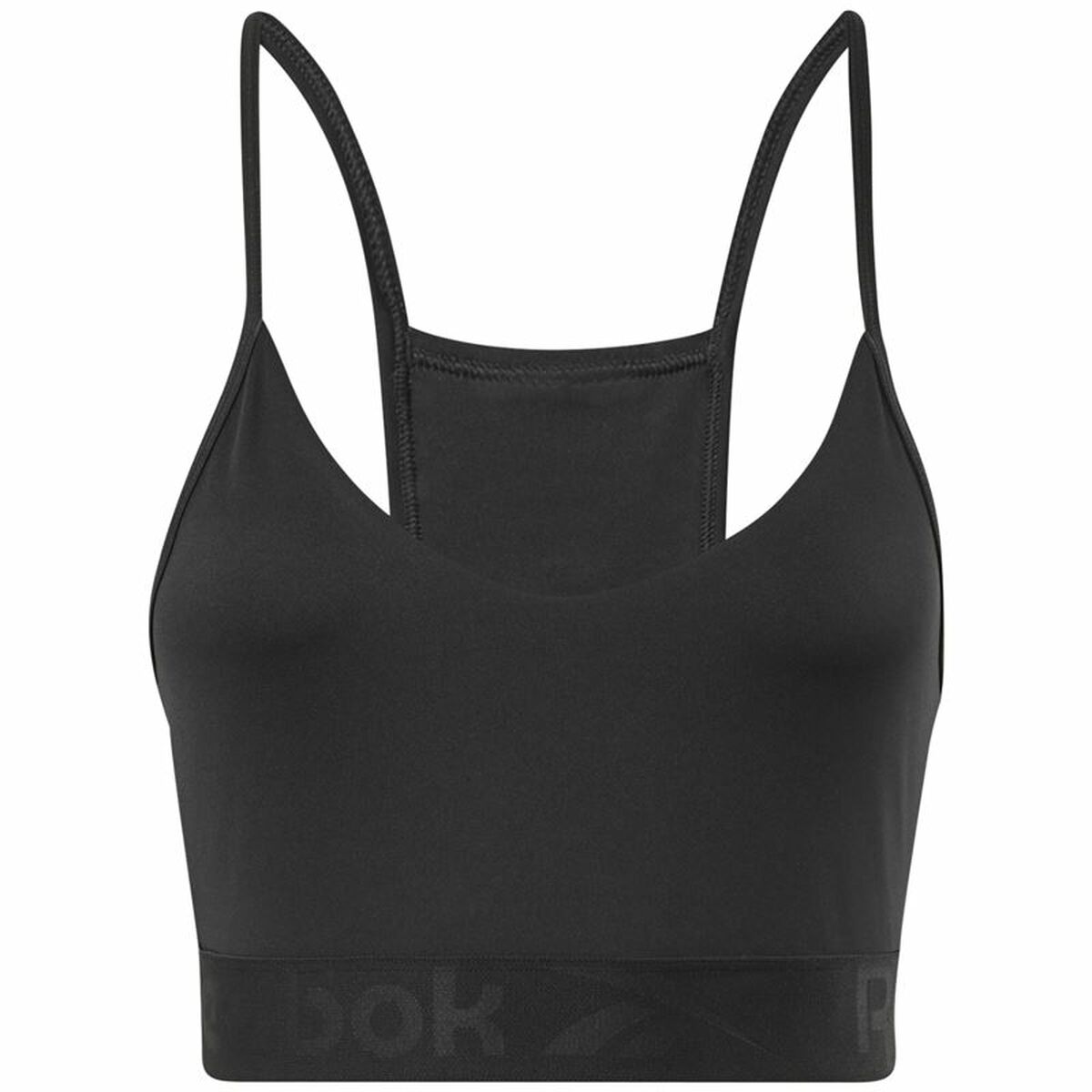 Sports Bra Reebok Strappy Black Sports Bra Reebok Strappy Black