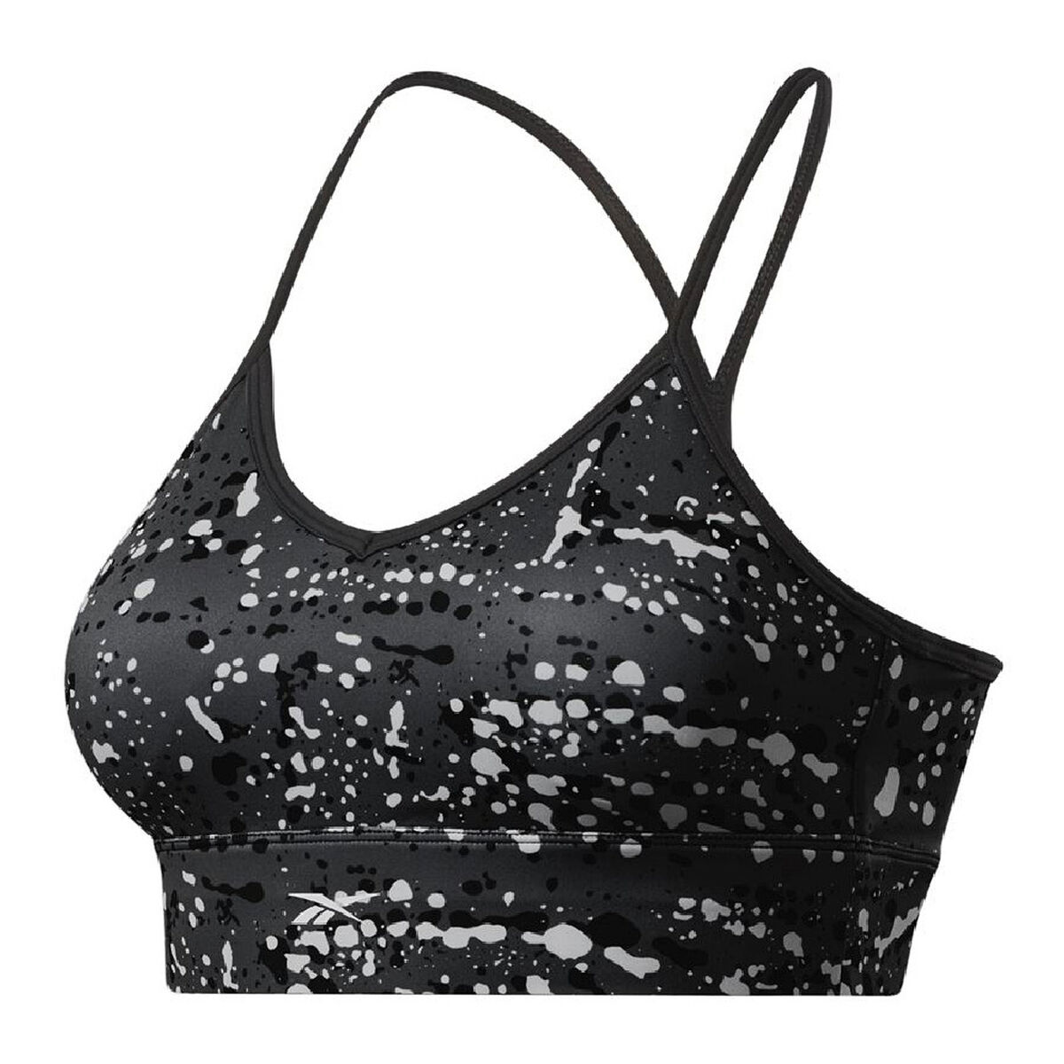 Sports Bra Reebok Workout Ready Black Sports Bra Reebok Workout Ready Black