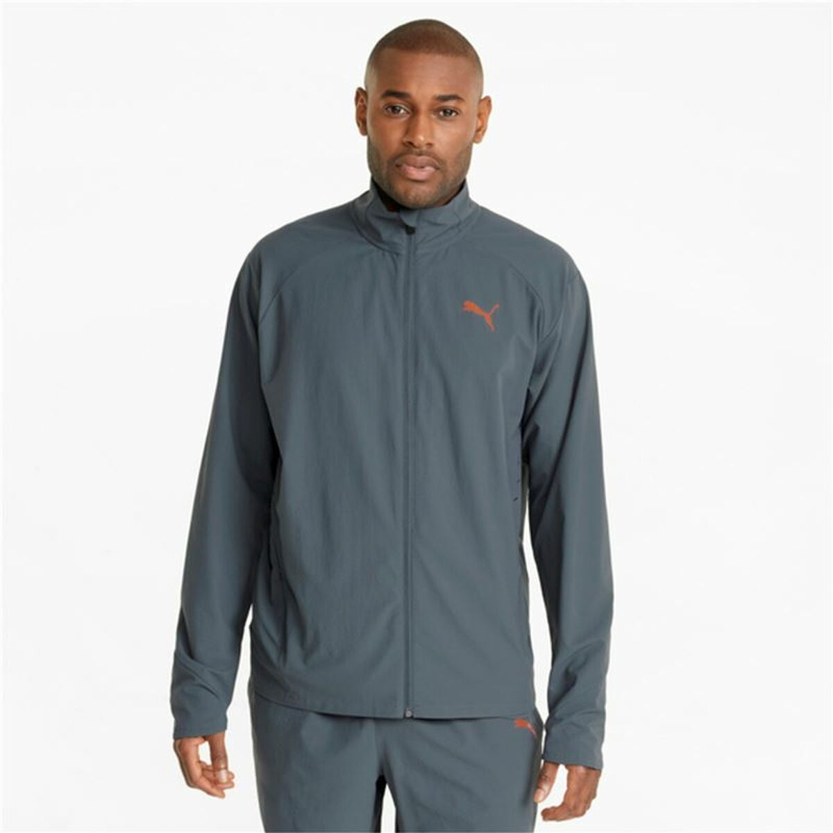 Men’s Sports Jacket Puma Train Ultraweave Dark grey
