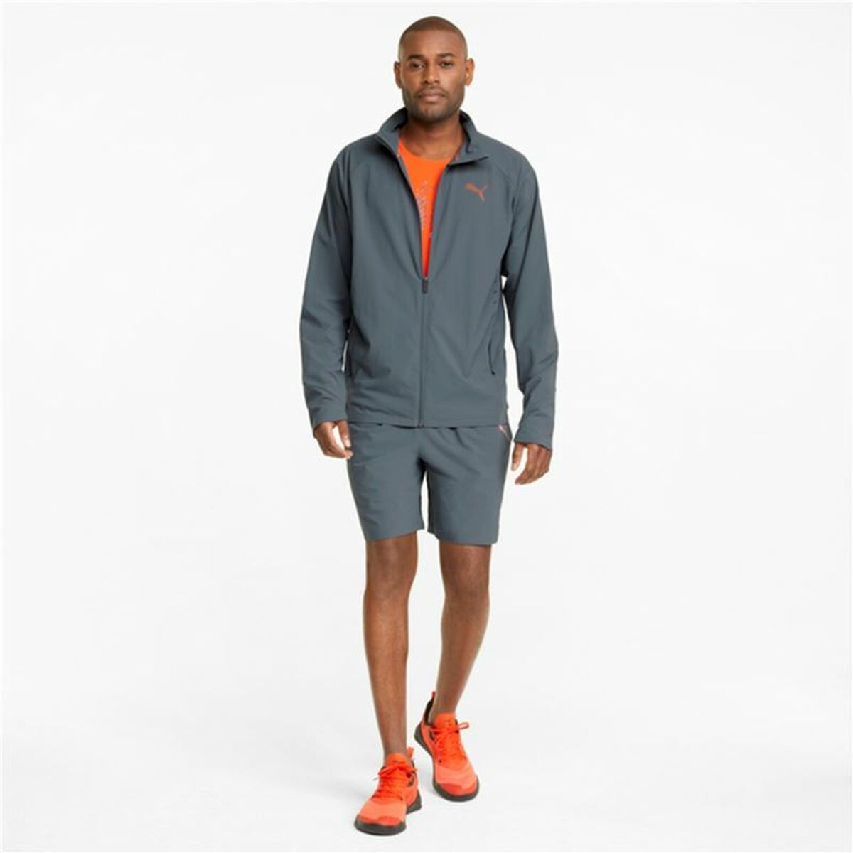 Men’s Sports Jacket Puma Train Ultraweave Dark grey