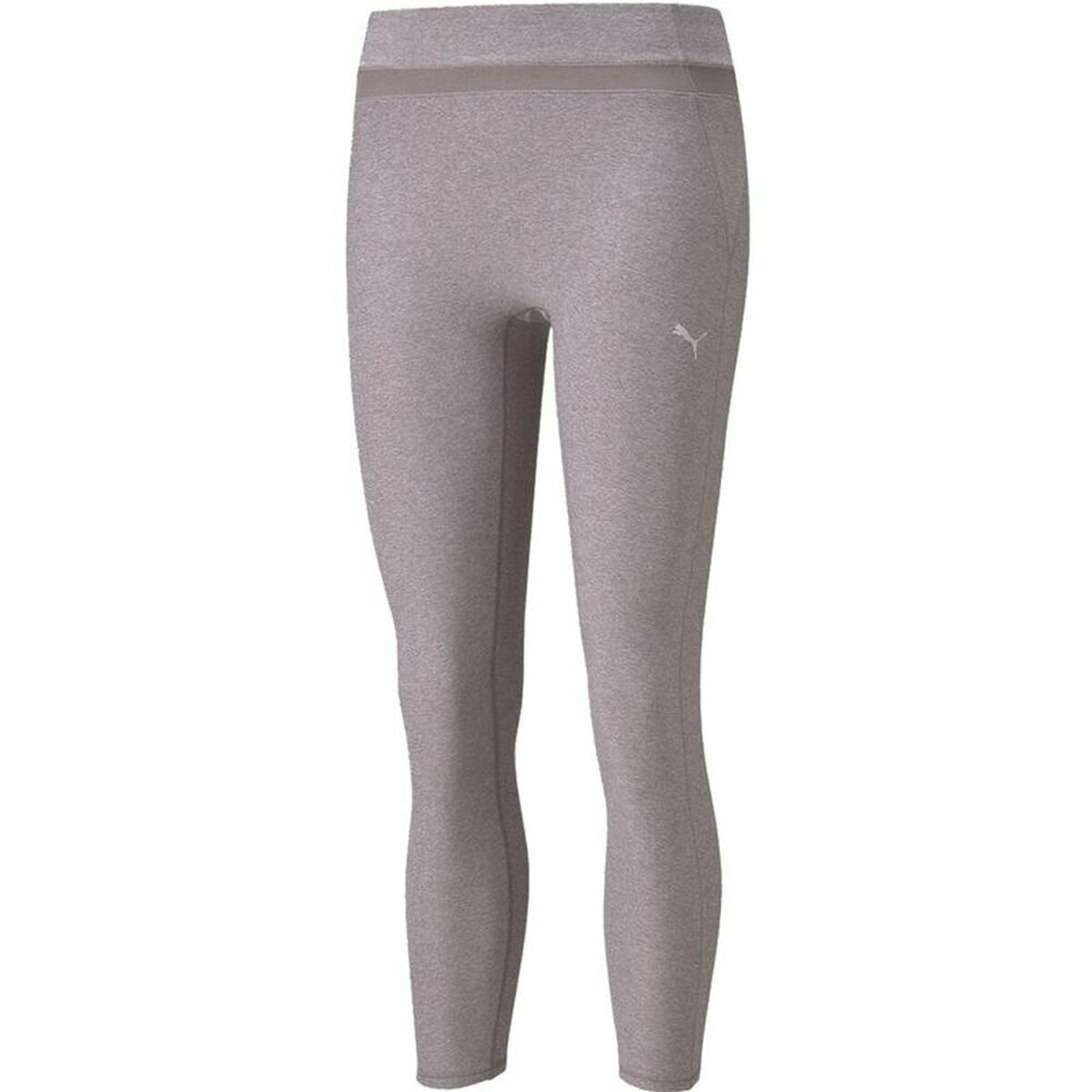 Sports Leggings Puma Studio Yogini Luxe Mesh Inset Grey Light mauve Sports Leggings Puma Studio Yogini Luxe Mesh Inset Grey Light mauve