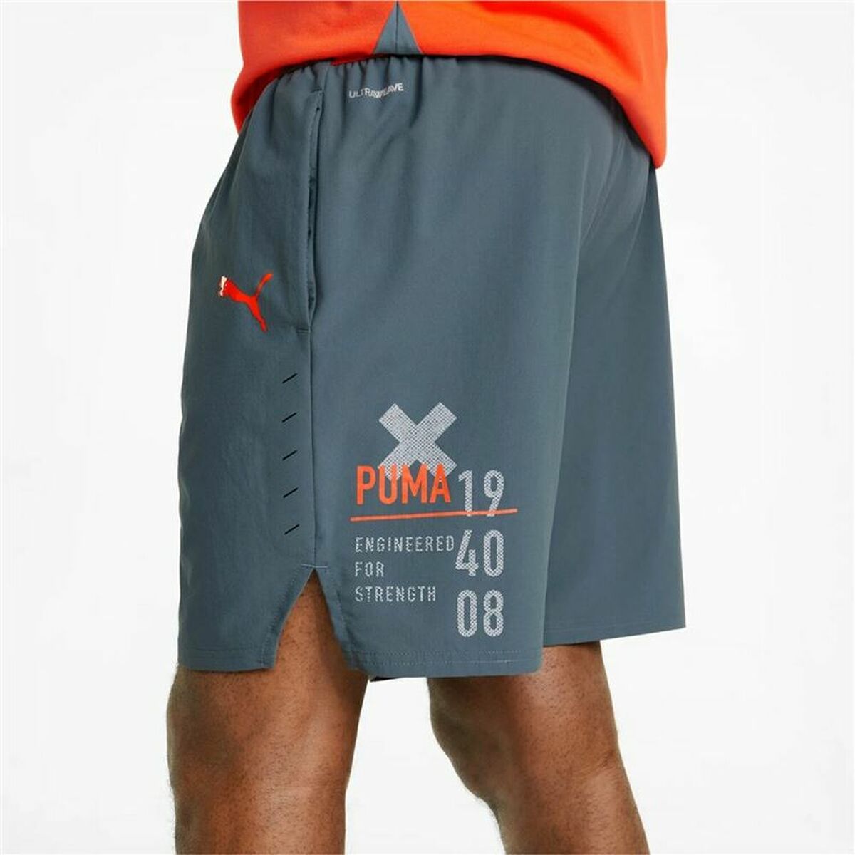 Men’s Sports Shorts Puma Power Colorblock 11″ TR M Dark grey