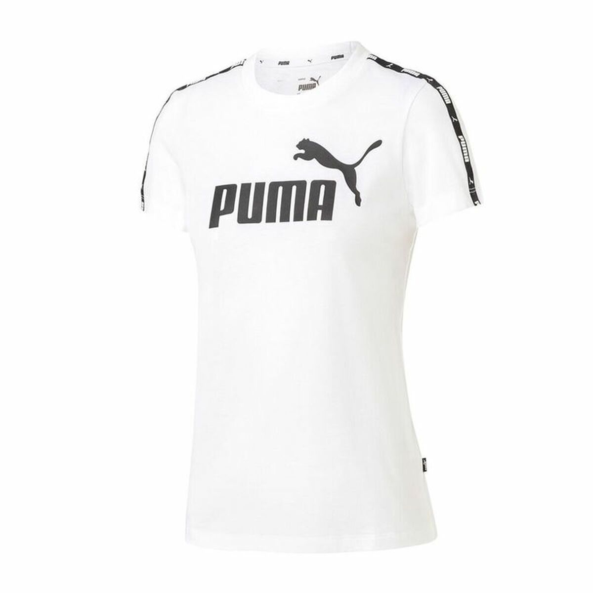 Short-sleeve Sports T-shirt Puma Power Tee W White Short-sleeve Sports T-shirt Puma Power Tee W White