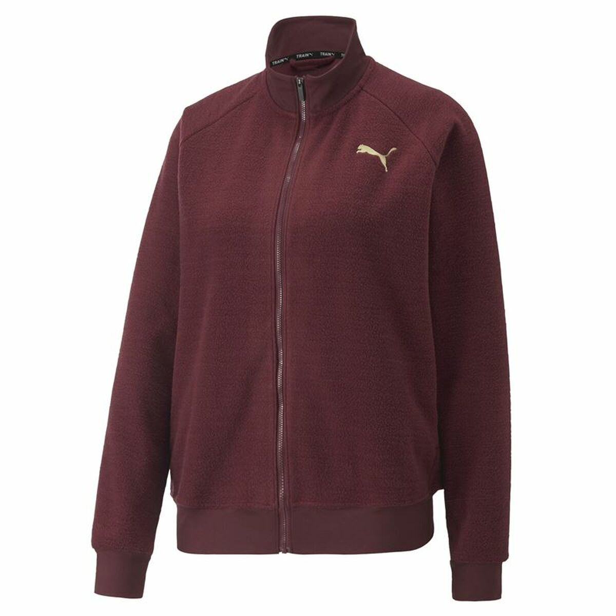Women’s Sports Jacket Puma Fit Sherpa Dark Red