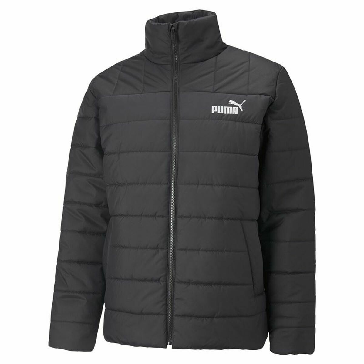 Men’s Sports Jacket Puma  Essentials+ Padded Black