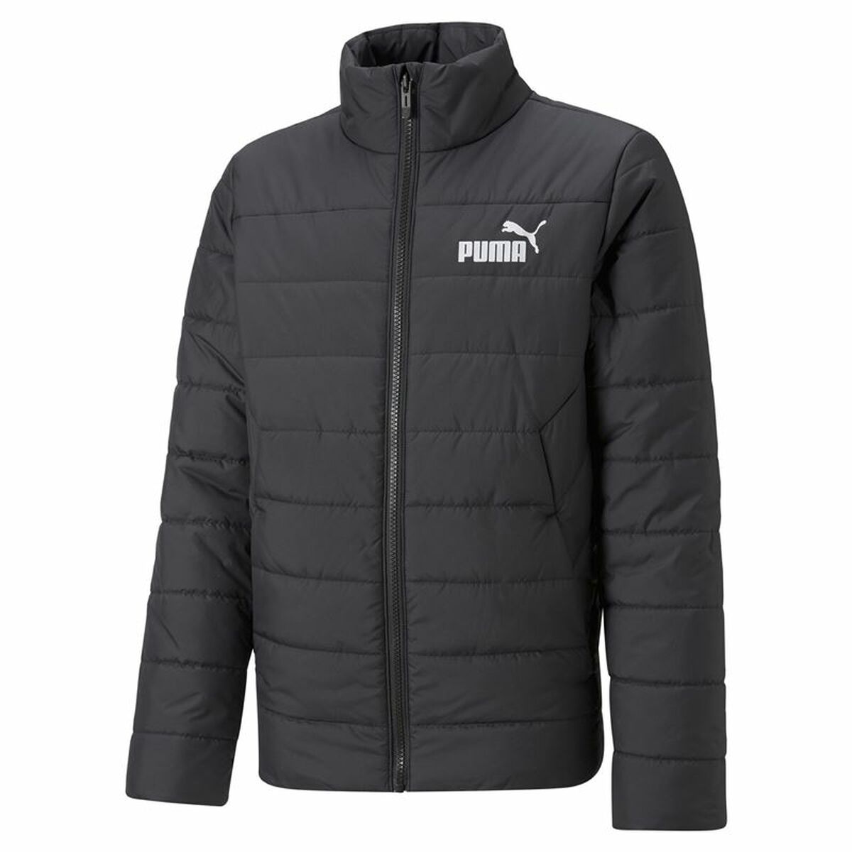Children’s Sports Jacket Puma Essentials Padded Black Children’s Sports Jacket Puma Essentials Padded Black