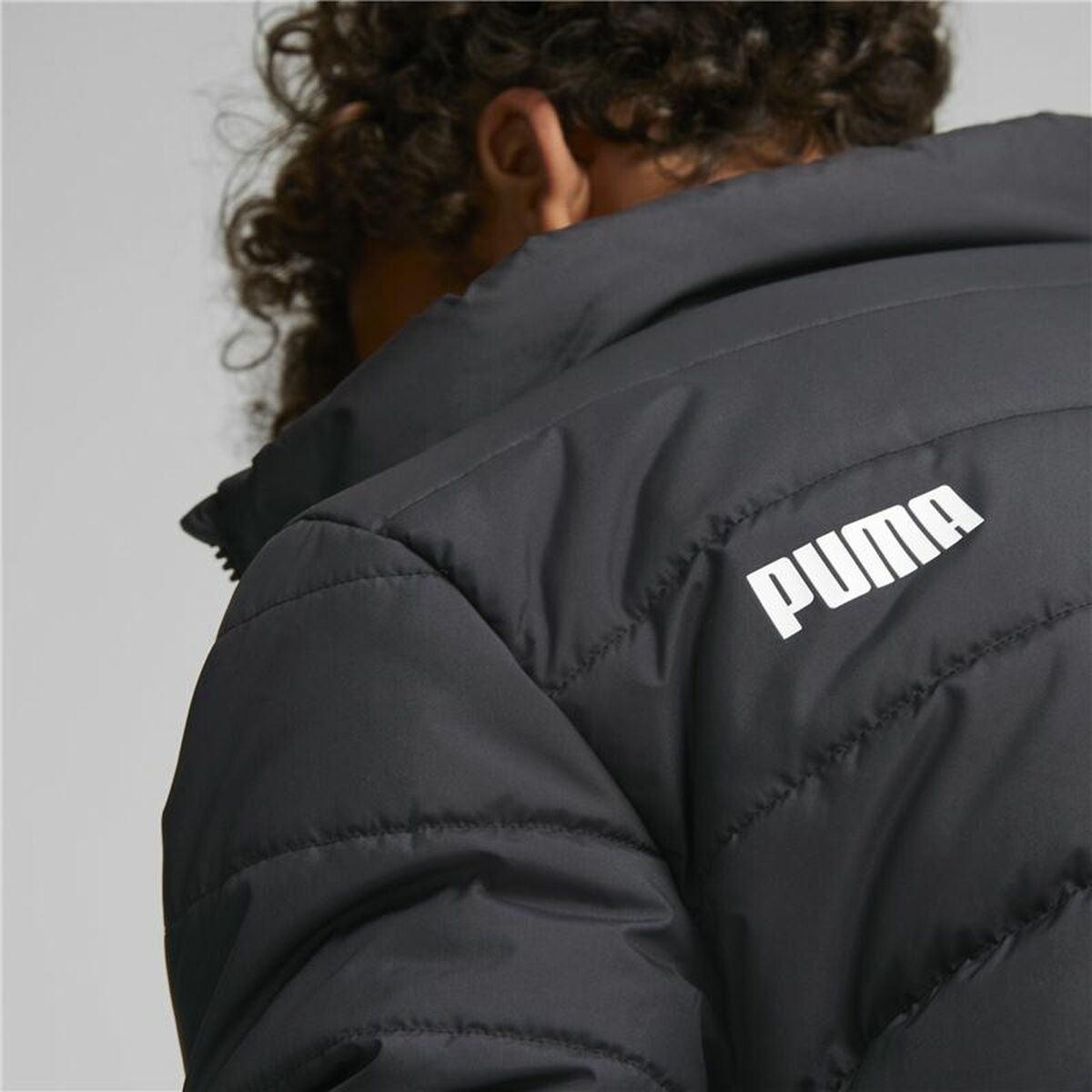 Children’s Sports Jacket Puma Essentials Padded Black