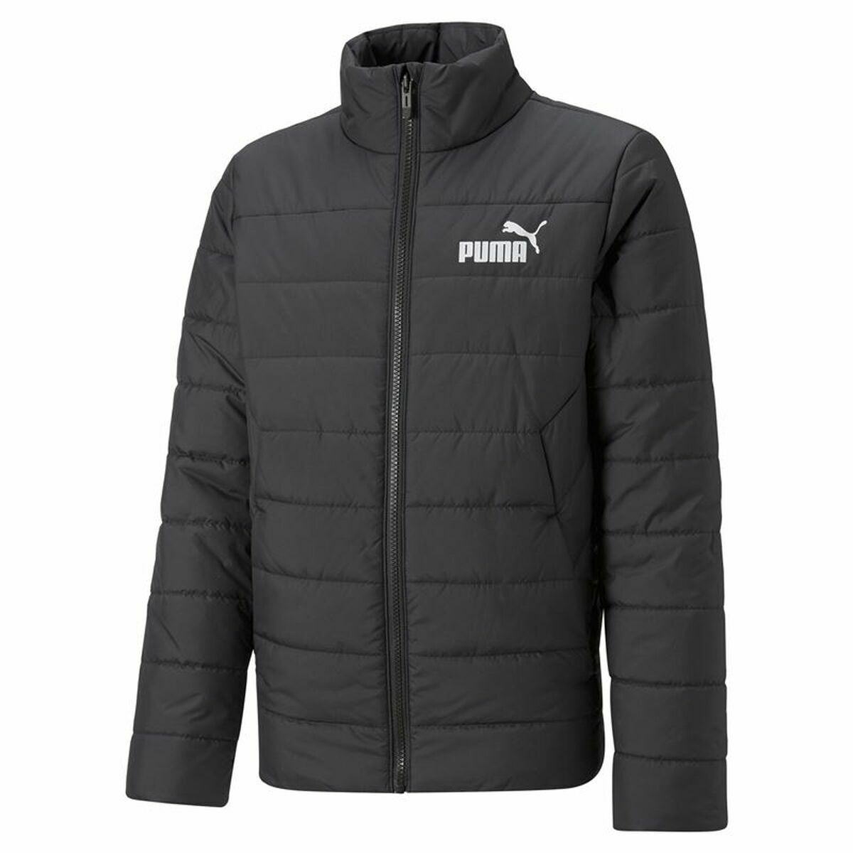 Children’s Sports Jacket Puma Essentials Padded Black Children’s Sports Jacket Puma Essentials Padded Black