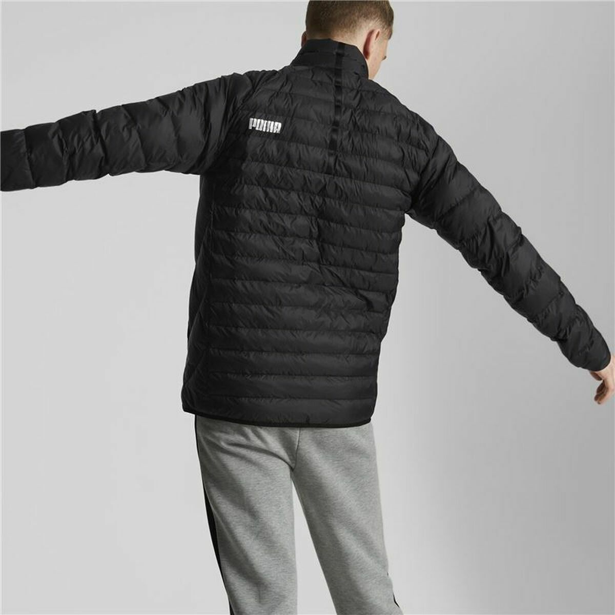 Men’s Sports Jacket Puma Packlite WarmCELL Black