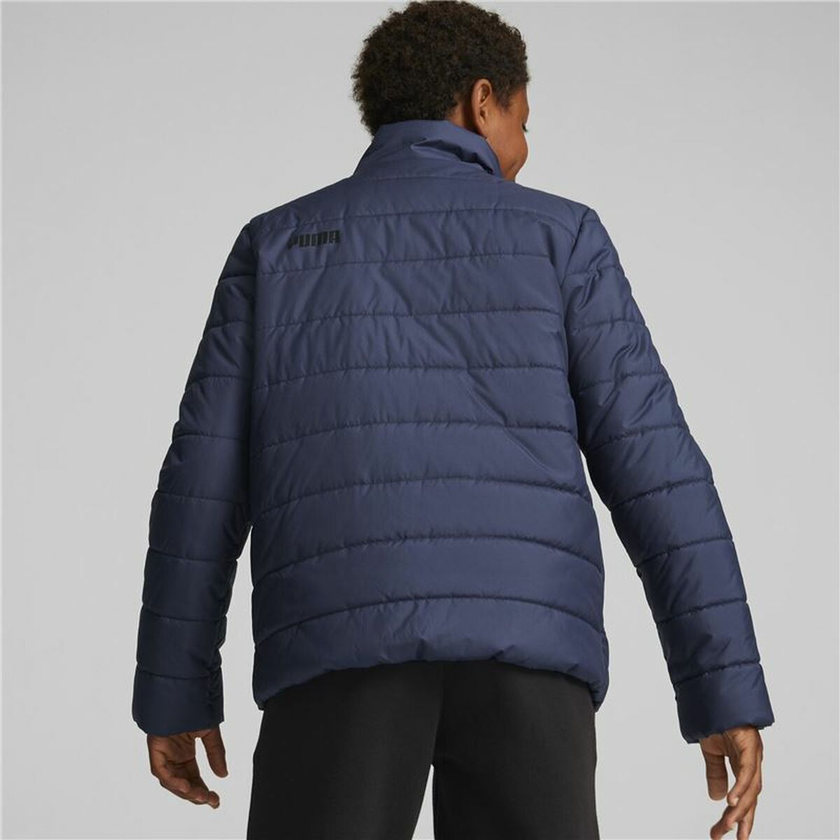 Children’s Sports Jacket Puma Essentials Padded Navy Blue