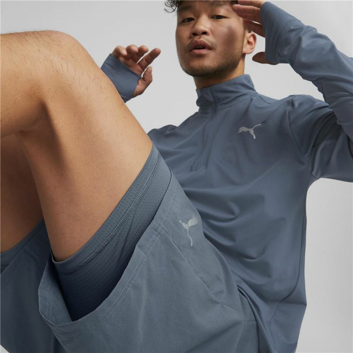 Men’s Sports Shorts Puma Favourite 2-in-1 Grey