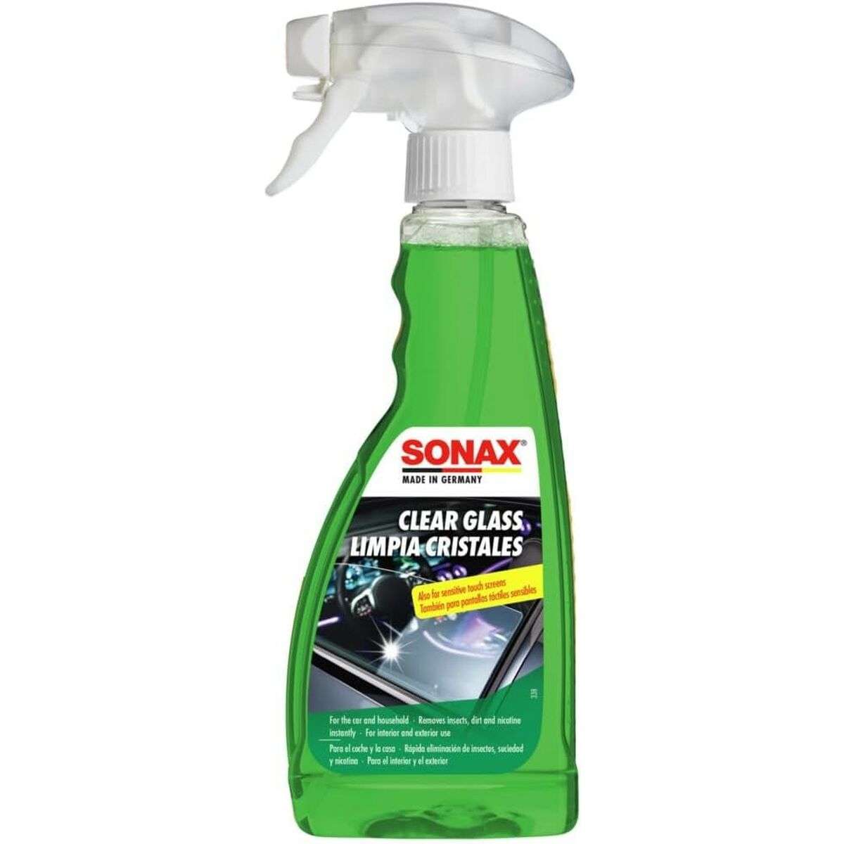 Glass Cleaner with Atomiser Sonax SX03382410 500 ml Glass Cleaner with Atomiser Sonax SX03382410 500 ml